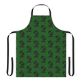 Black apron with indie music references