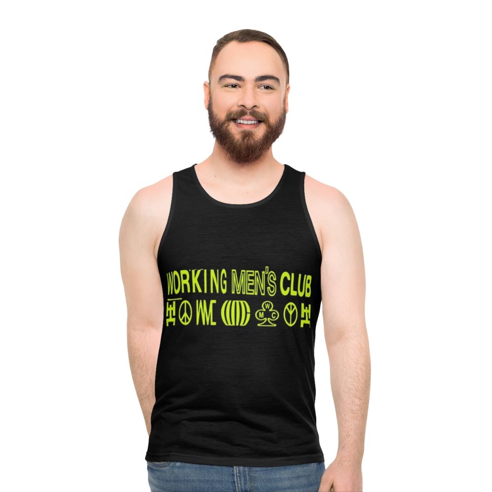 Indie Music Working Men's Club Unisex Tank Top