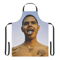 Slowthai-inspired apron with indie-aesthetic design