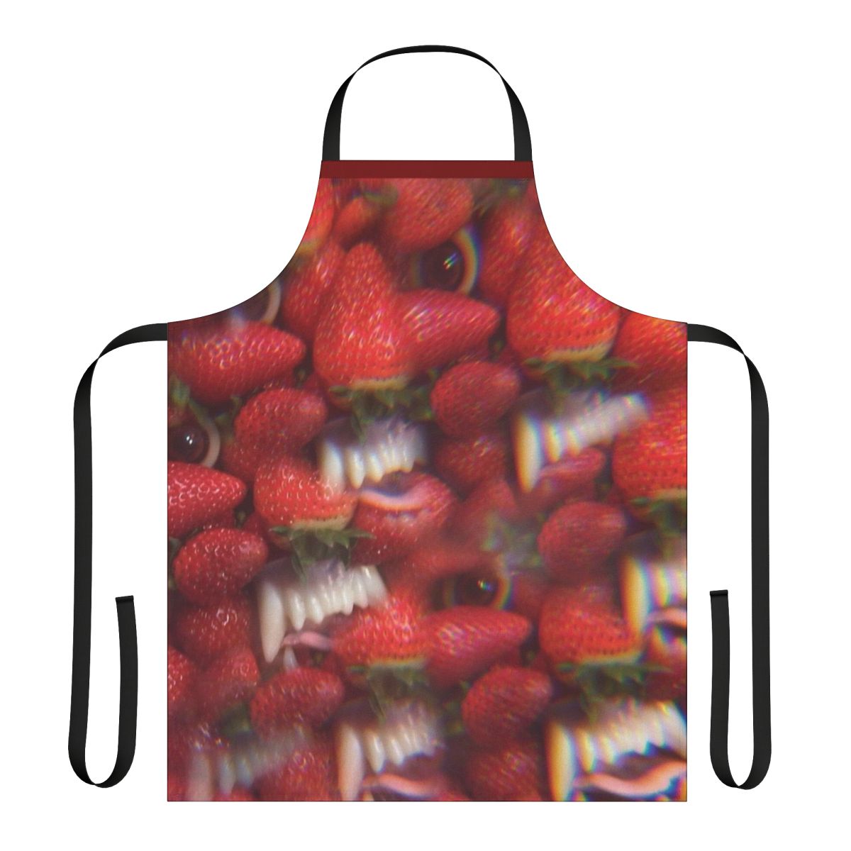 Indie rock band apron featuring the Floating Coffin album artwork by Thee Oh Sees