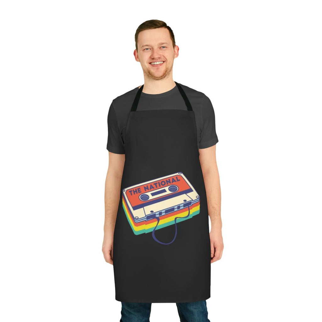 Apron featuring the iconic logo of indie rock band The National