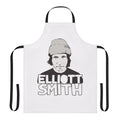 Elliott Smith themed apron featuring the musician's name and artwork