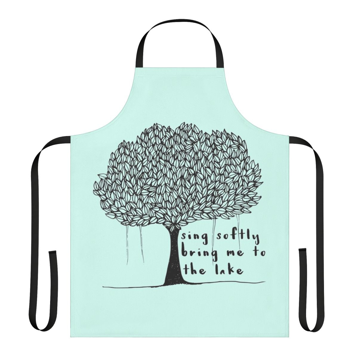 Soft pastel-colored apron featuring nature and floral motifs, perfect for The Dear Hunter fans.