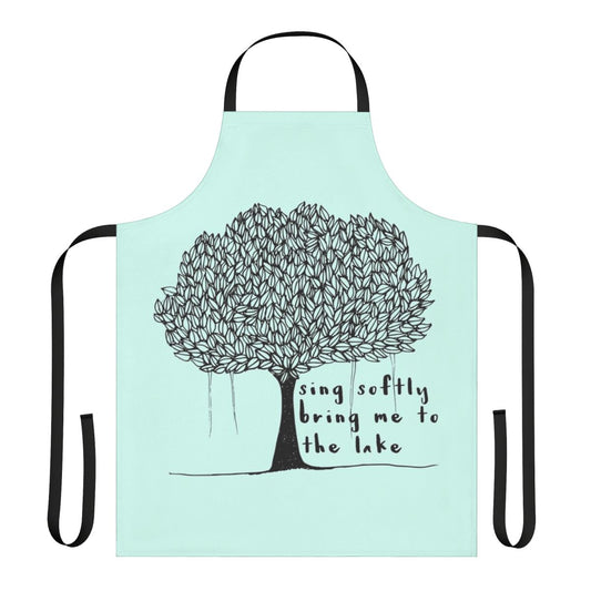Soft pastel-colored apron featuring nature and floral motifs, perfect for The Dear Hunter fans.