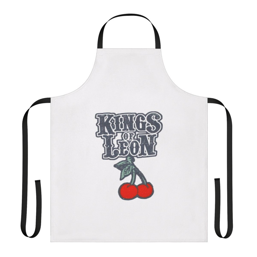 Kings of Leon inspired cooking apron with band logo and name