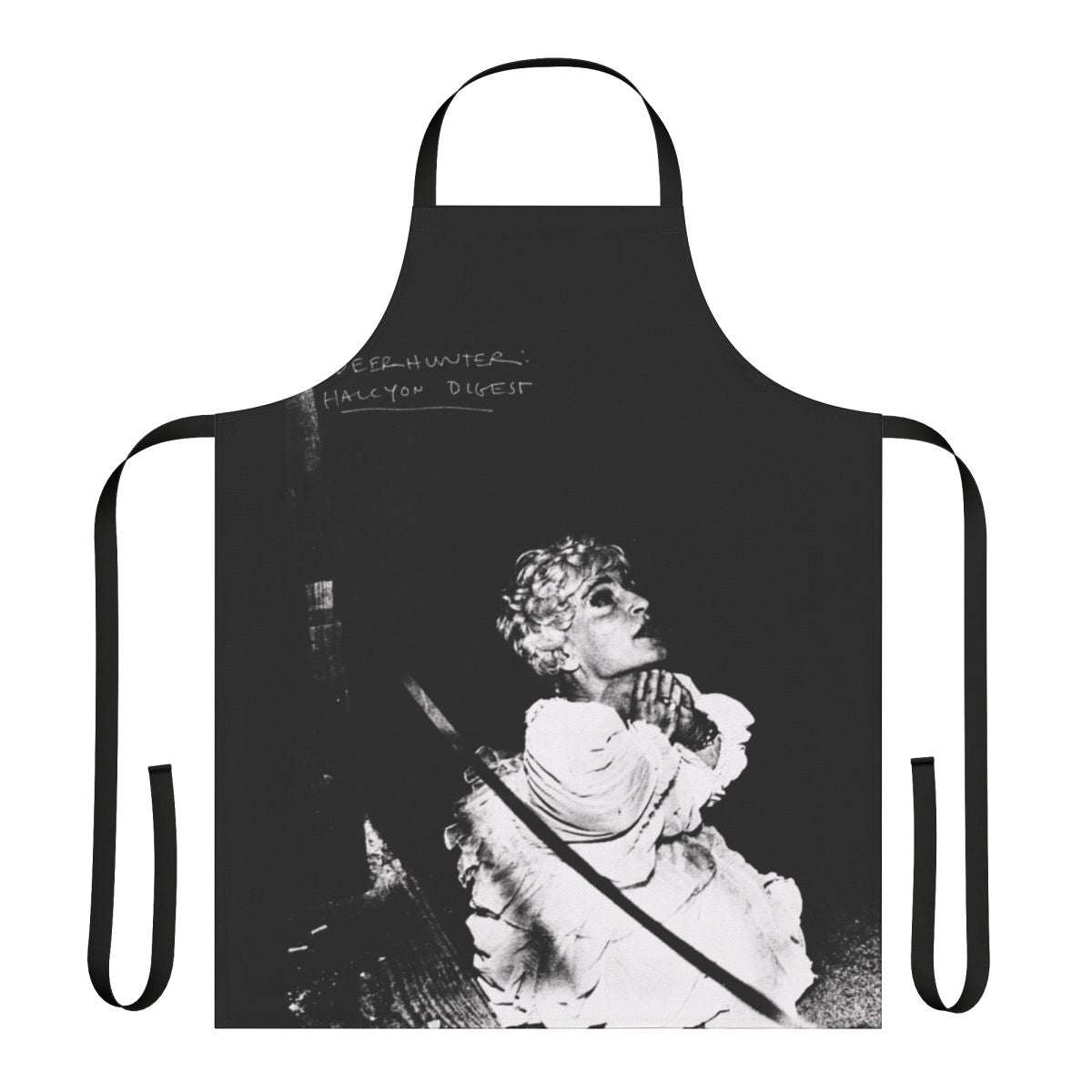 Indie shoegaze dream pop apron inspired by the Deerhunter Halcyon Digest album