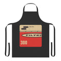 Industrial-style apron featuring a "Filter" design for music fans and metalheads