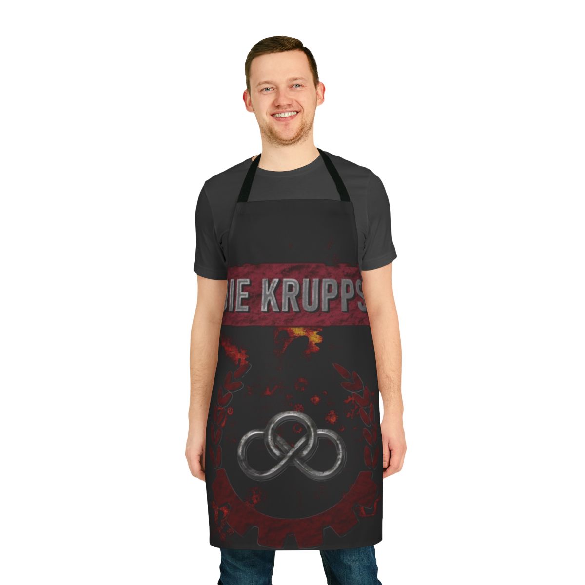 Die Krupps industrial metal apron