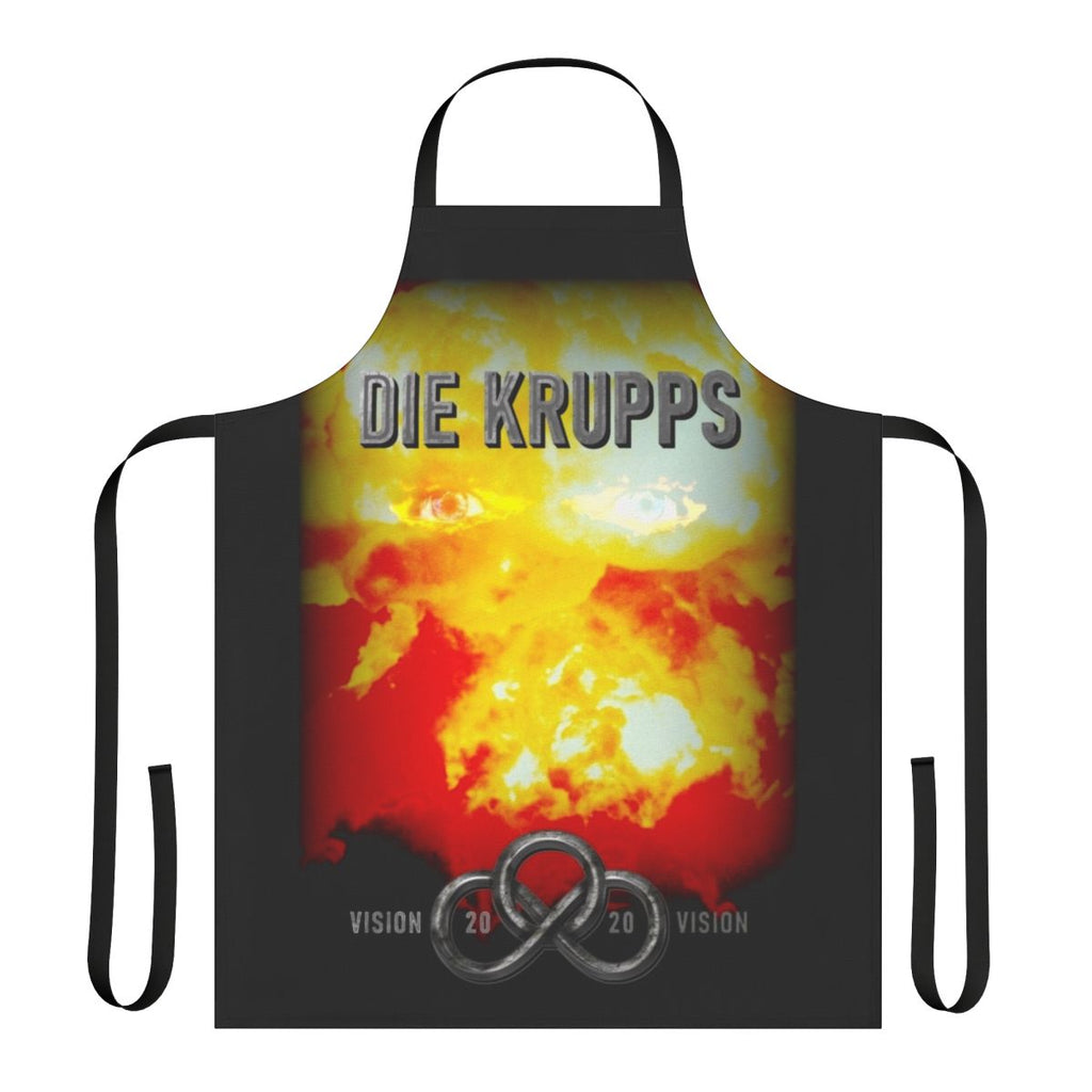 Industrial metal band Die Krupps inspired 20 20 vision apron