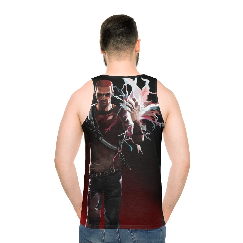 Infamous Electric Cole McGrath Unisex Tank Top