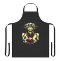 Infection Monitor Apron featuring artwork inspired by the electronic music group Infected Mushroom