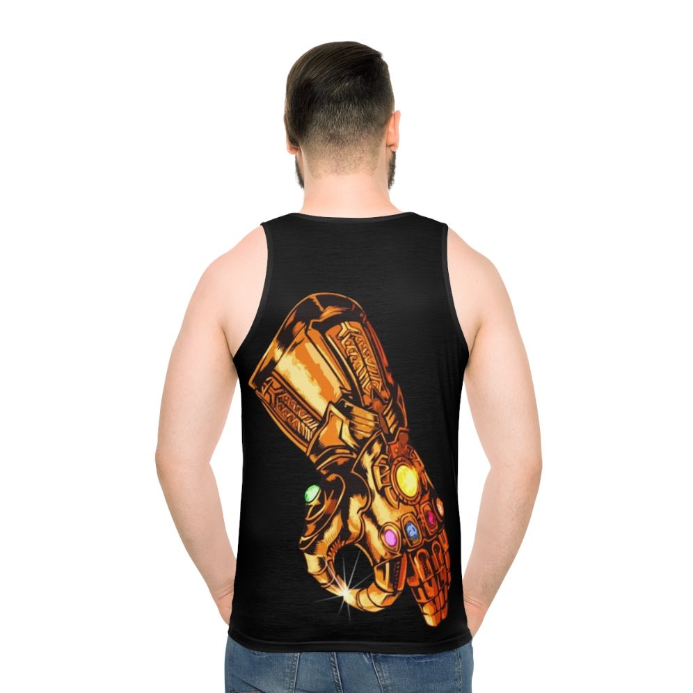 Infinity Gauntlet Circle Game Unisex Tank Top