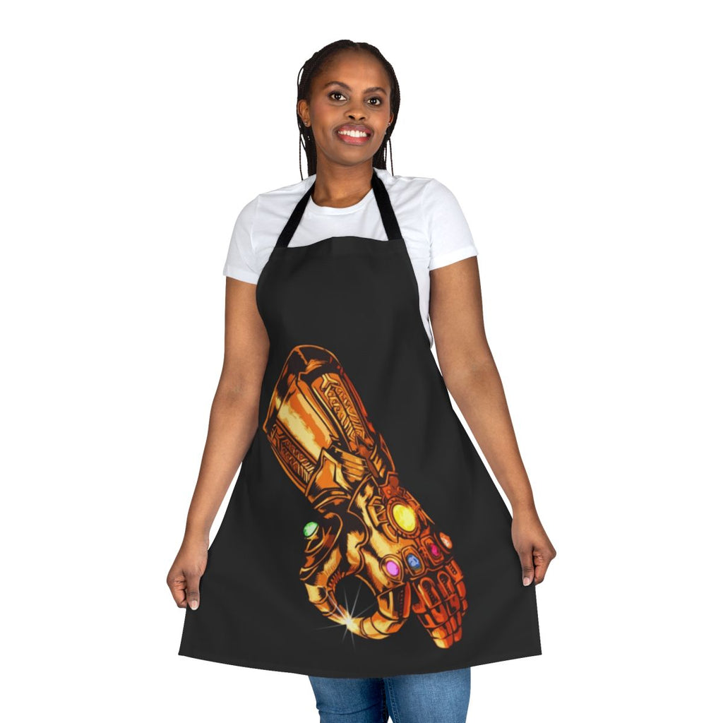 Infinity Gauntlet-Inspired Circle Game Novelty Apron with Movie Superhero Designs