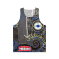 Influence Unisex Tank Top Featuring Abstract Artwork