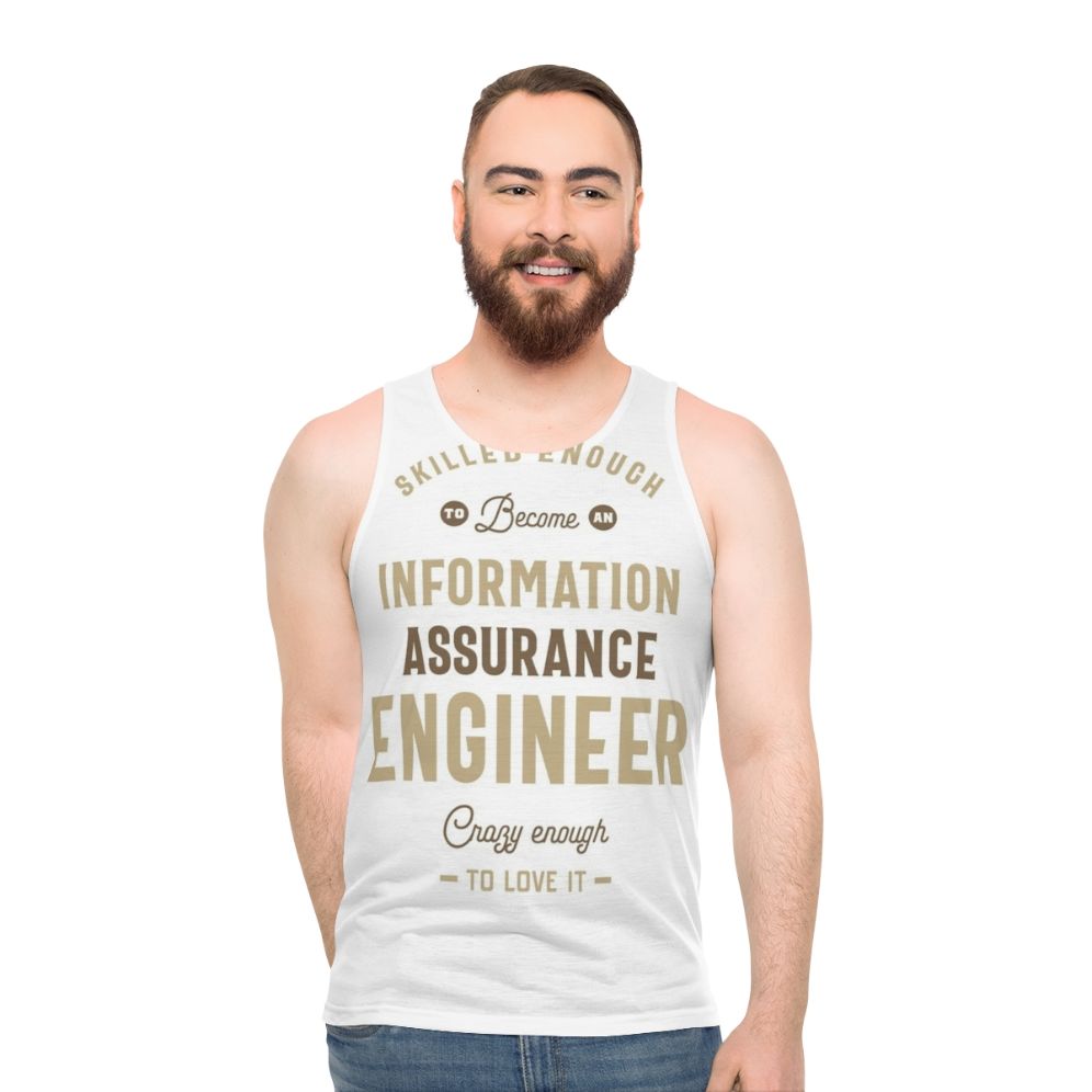 Information Assurance Engineer Unisex Tank Top