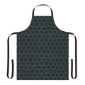 Ingress-inspired glyph design printed on a high-quality kitchen apron