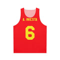 Iniesta Spain National Team Jersey Tank Top