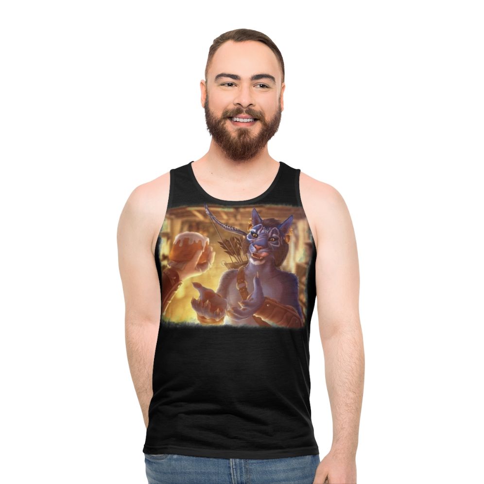 Inigo's Sweetroll Unisex Gaming Tank Top