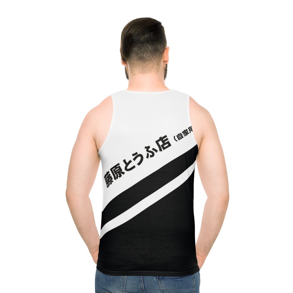 Initial D Ae86 Tofu Decal Unisex Tank Top