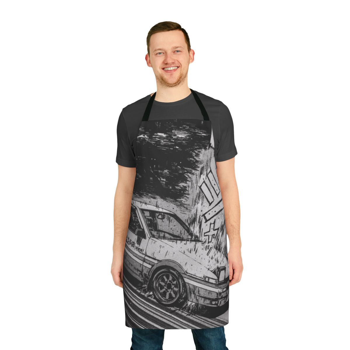 Initial D-inspired Toyota Ae86 drifting apron