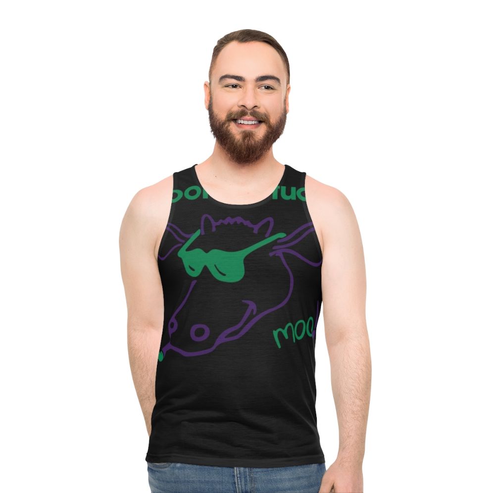 Inspiral Carpets unisex tank top with 90s indie rock design