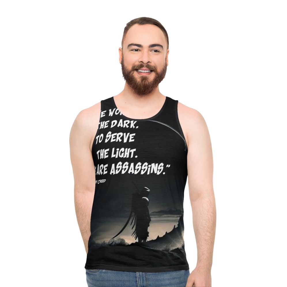 Inspirational Assassin's Creed Unisex Tank Top