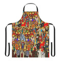 All Saints Catholic Saints Apron with Religious Imagery