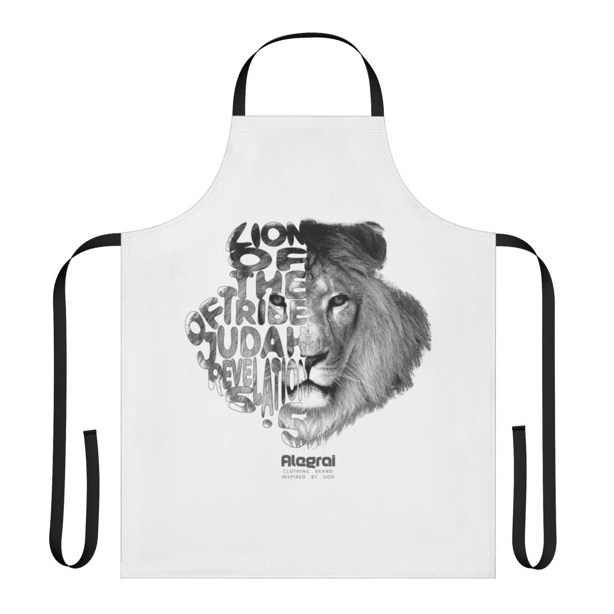 Apron featuring the Lion of Judah from the Book of Revelation