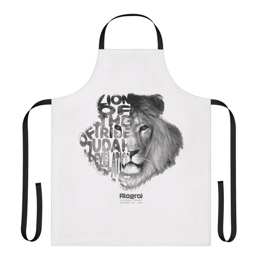Apron featuring the Lion of Judah from the Book of Revelation