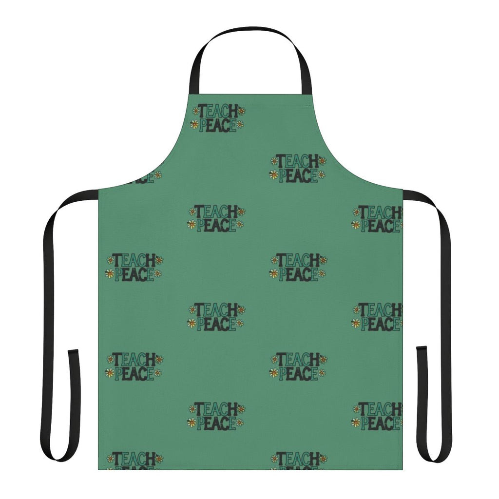 Teach Peace Apron with Vintage Design for Educators