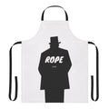 An apron featuring a classic Hitchcock movie scene, perfect for film lovers