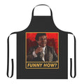 Funny apron with gangster movie references