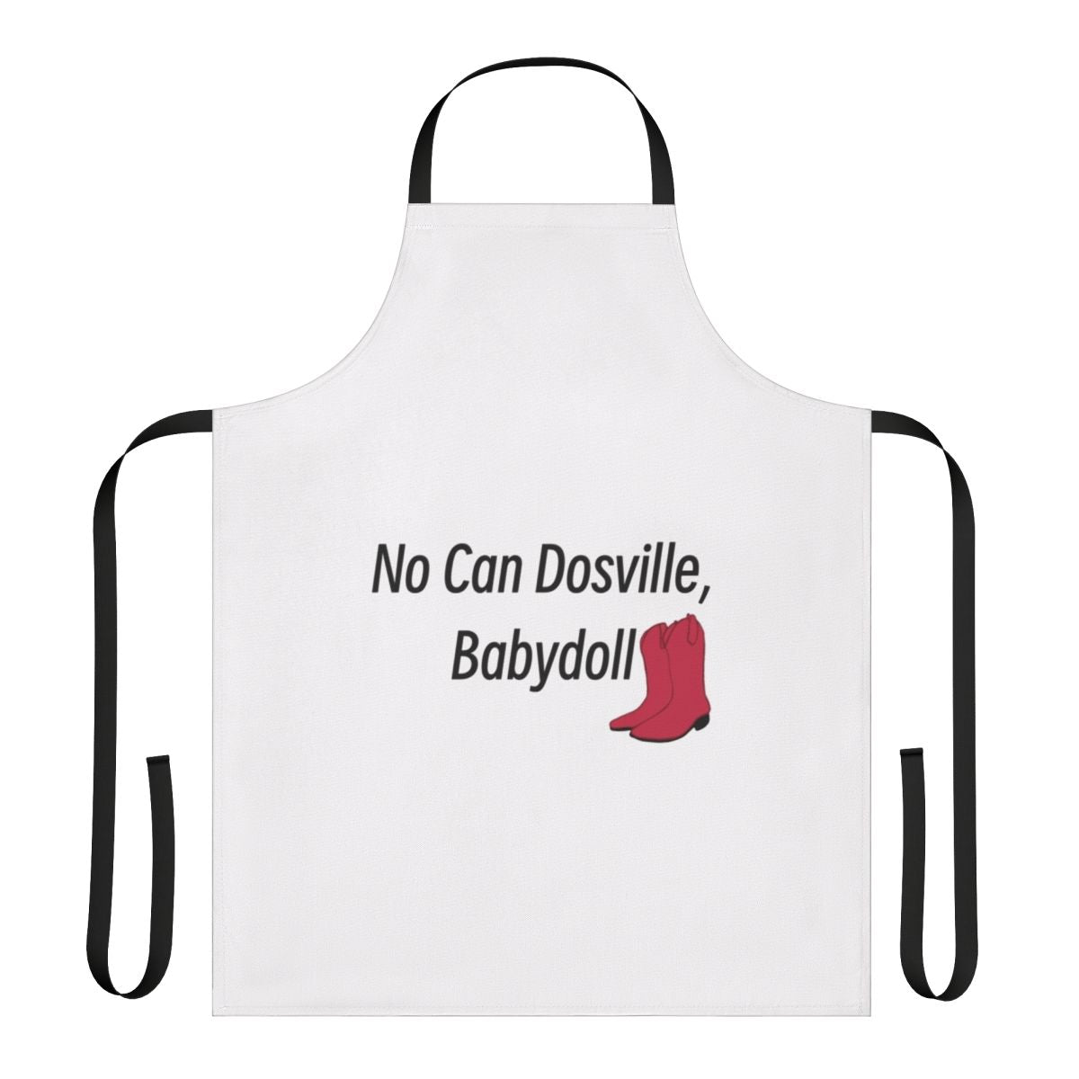 Babydoll apron inspired by the "No Can Dosville" episode of How I Met Your Mother