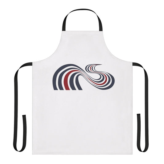 Stylized apron featuring the iconic album cover art for Elliott Smith's 'Figure 8'