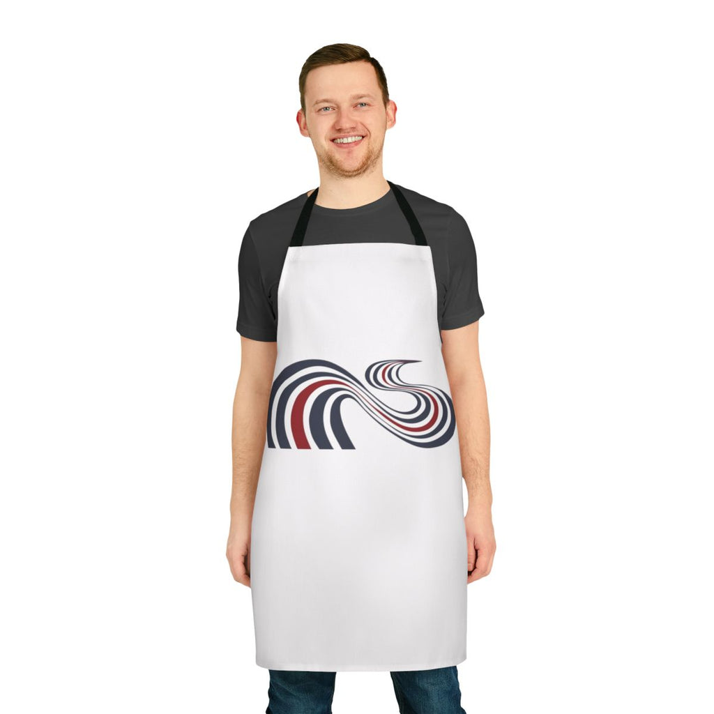 Stylized apron featuring the iconic album cover art for Elliott Smith's 'Figure 8'