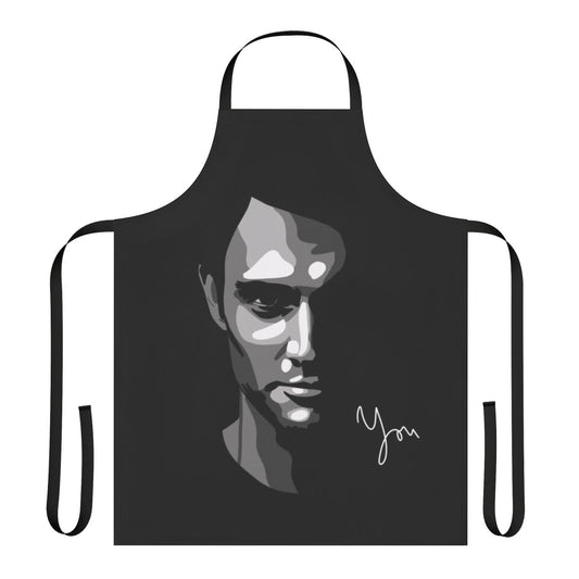 Apron featuring a design inspired by the Netflix series "You" and character Joe Goldberg