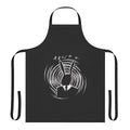 Stylized apron featuring iconic imagery from David Lynch films like Eraserhead, Dune, and Twin Peaks.