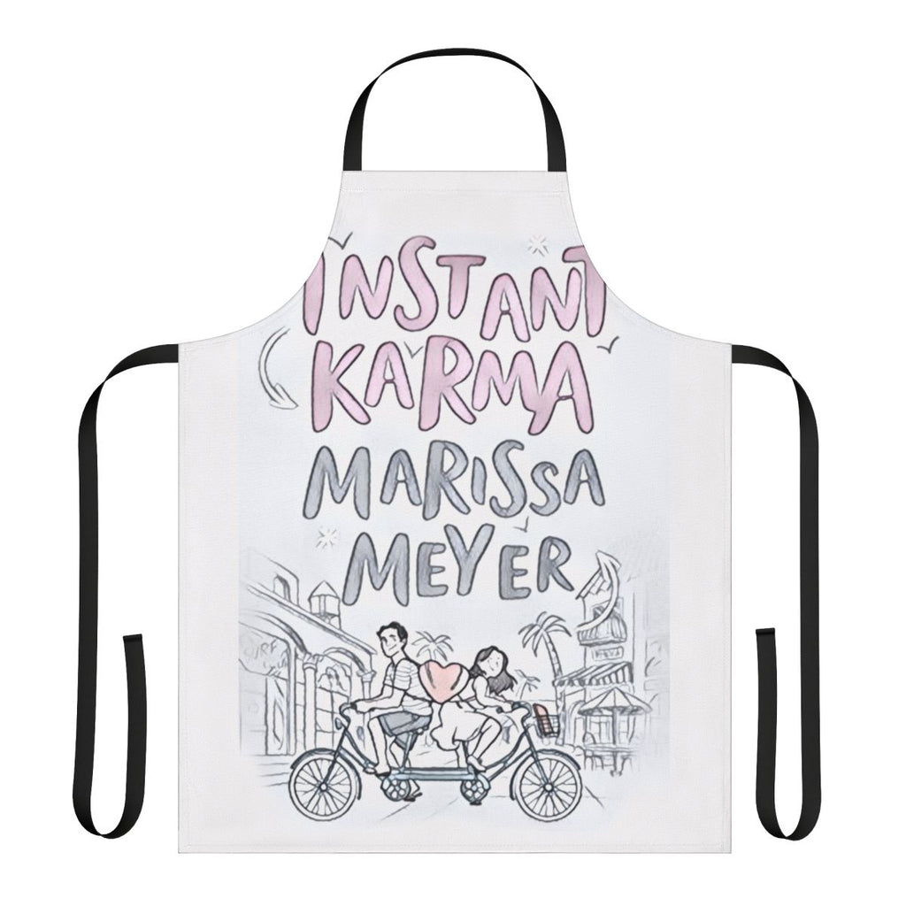 Inspired Karma Apron with Lunar Chronicles Book Motifs