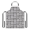 Kingdom Hearts inspired apron featuring Sora and dream eater characters