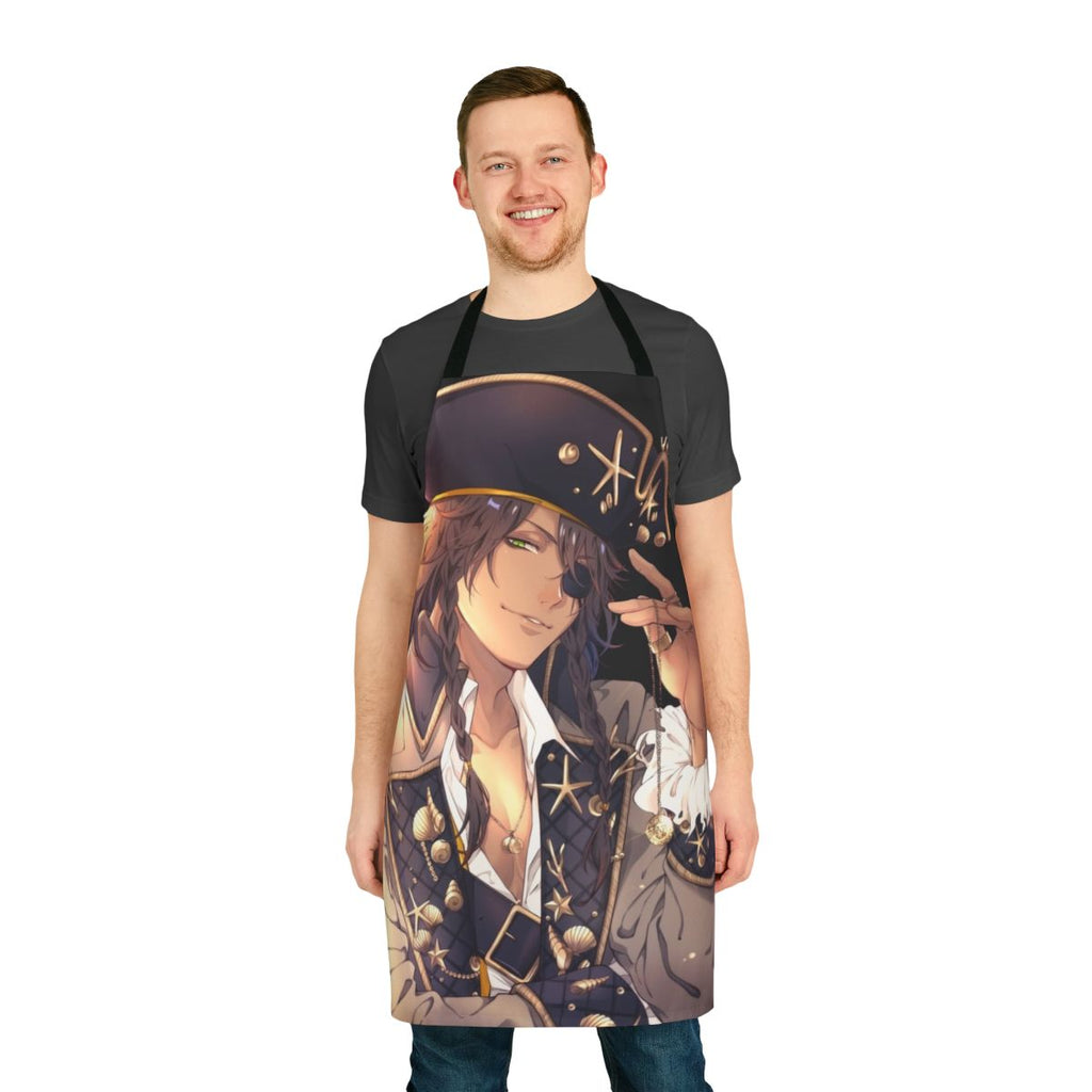 Leona Kingscholar inspired anime apron