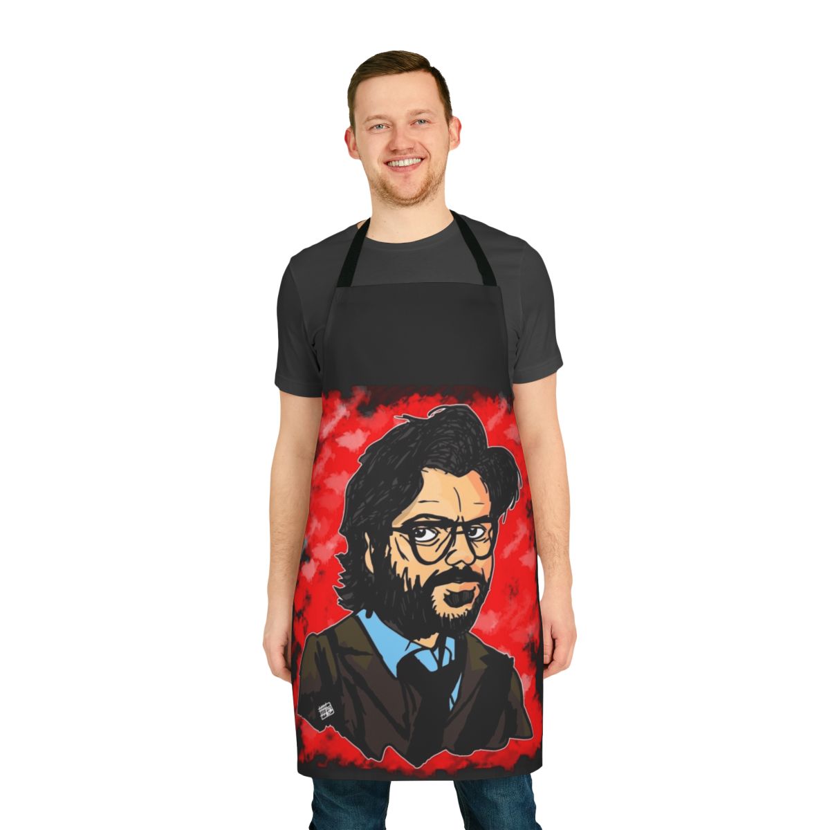 Money Heist Professor Apron - Inspired Merchandise for Netflix Series Fans
