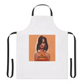 Vibrant apron featuring the character Maeve Wiley from the Netflix series Sex Education