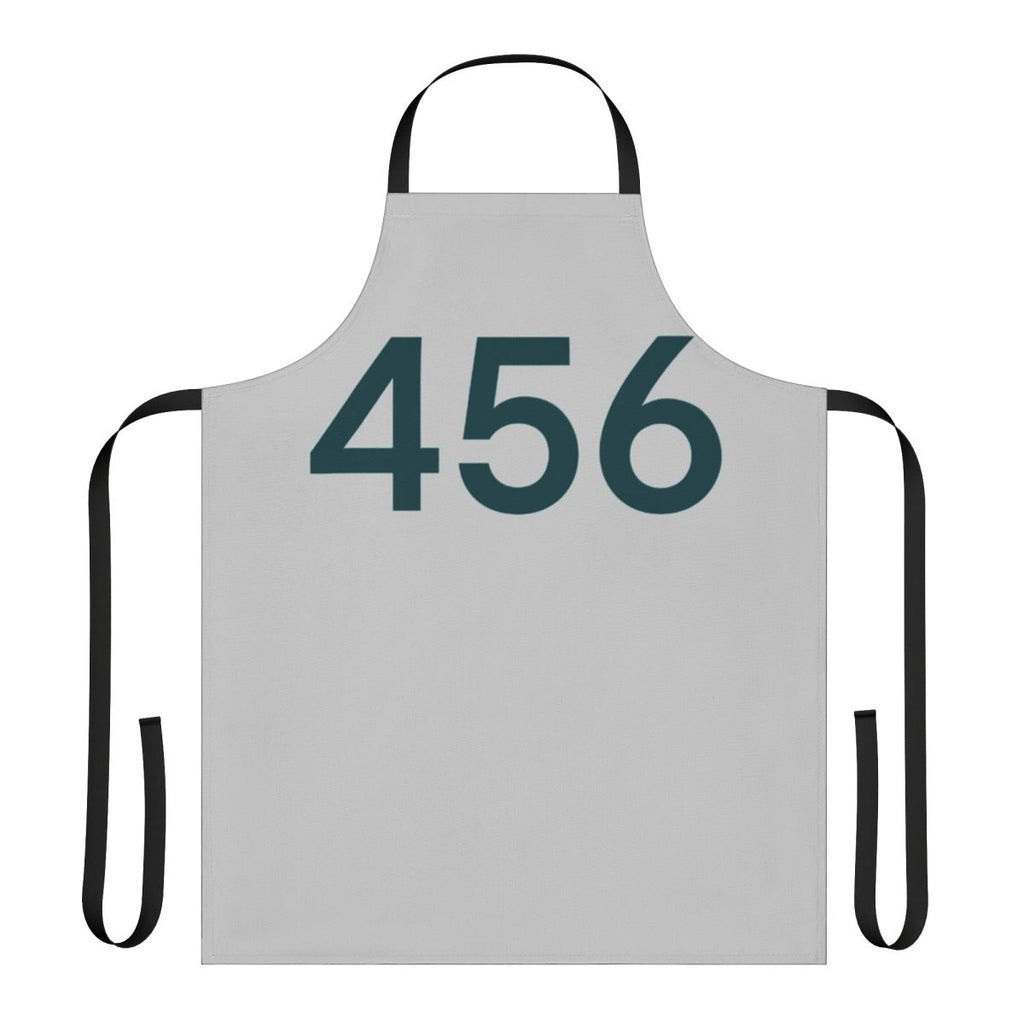 Squid Game Inspired Apron with 456 and Seong Gi Hun Design