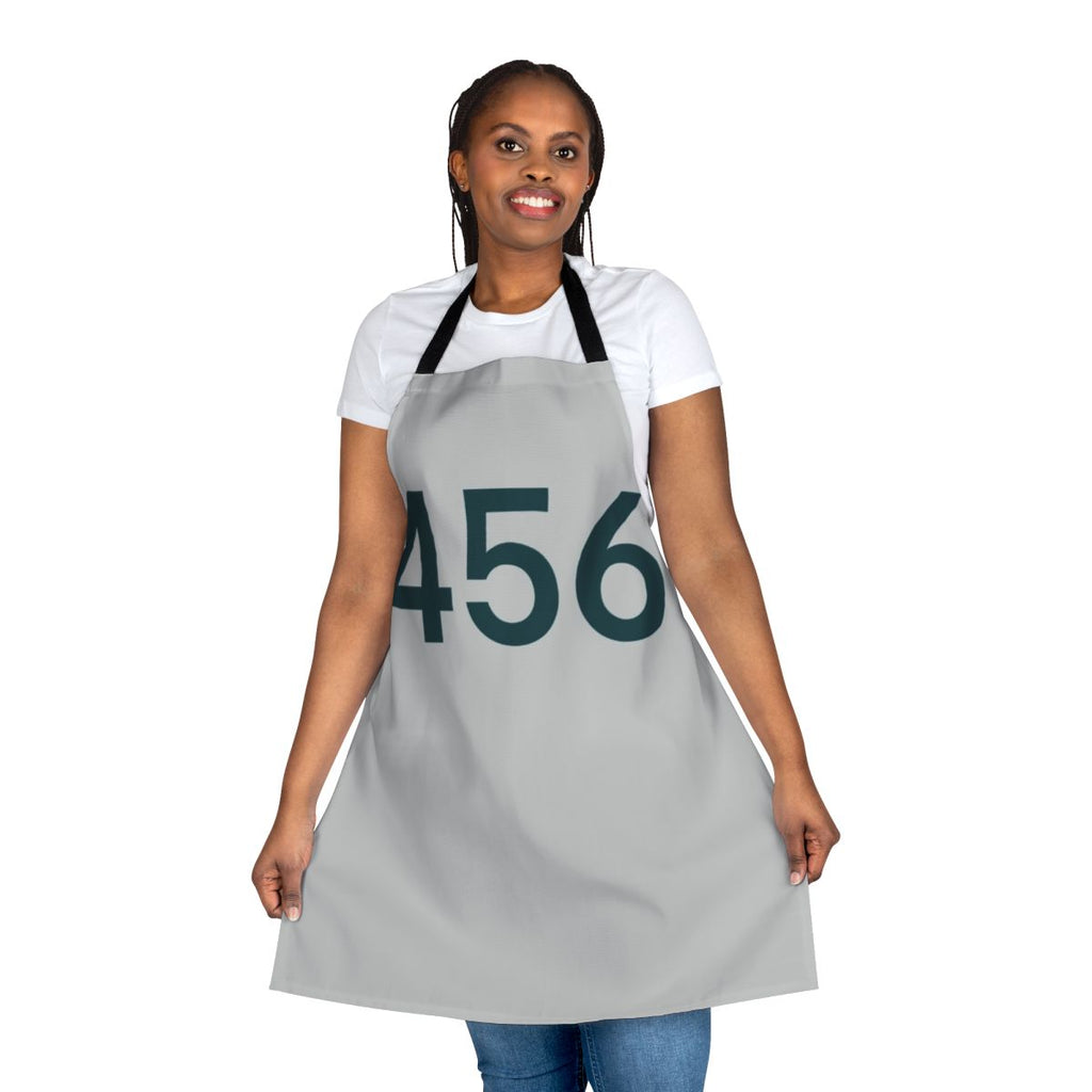 Squid Game Inspired Apron with 456 and Seong Gi Hun Design