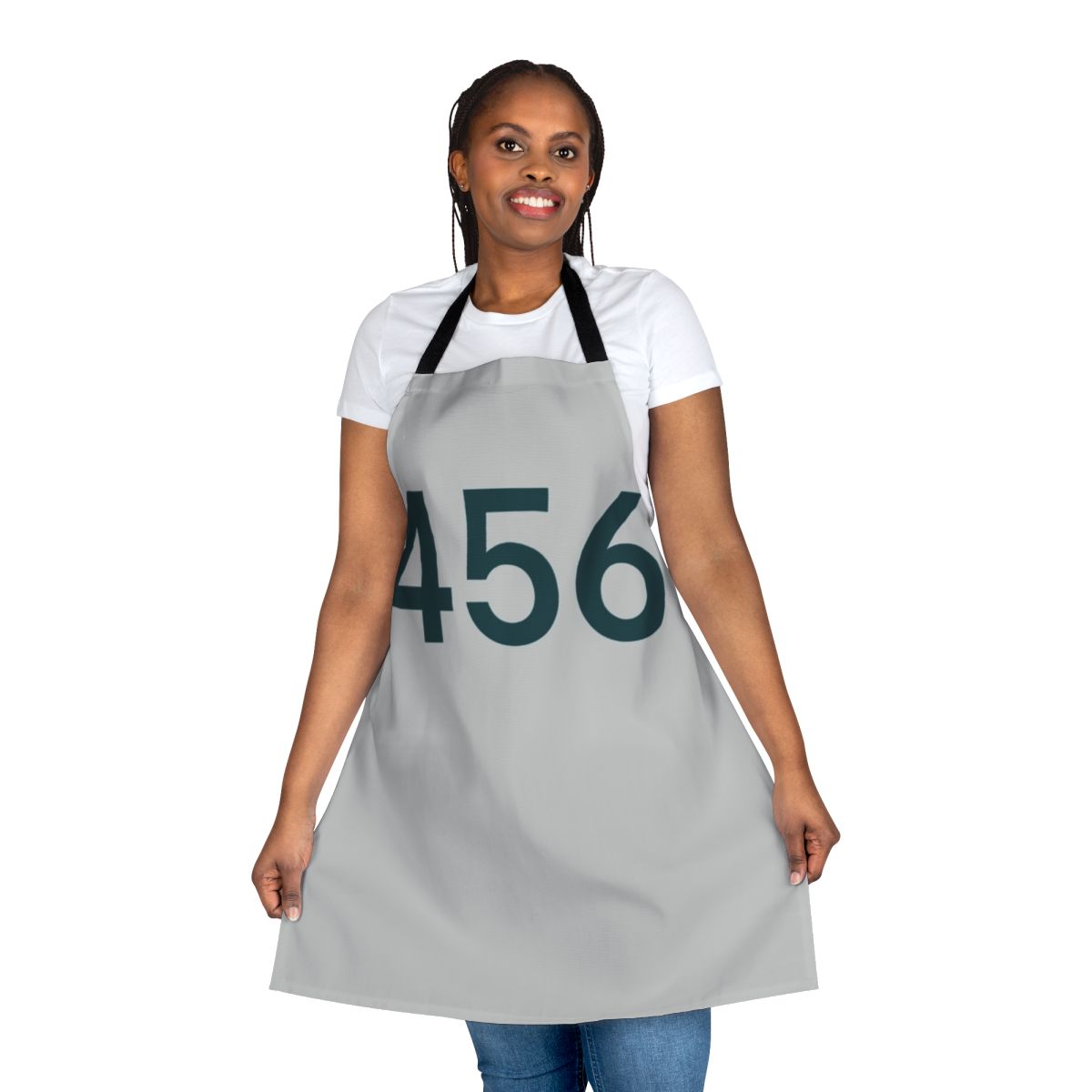 Squid Game Inspired Apron with 456 and Seong Gi Hun Design