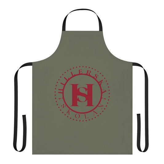 Apron featuring the Hillerska Skolan logo from the Netflix series Young Royals