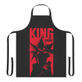 Stylish yugioh inspired apron featuring popular characters and symbols from the anime and manga series.