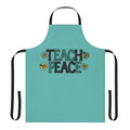 Teach Peace Apron for Teachers and Educators