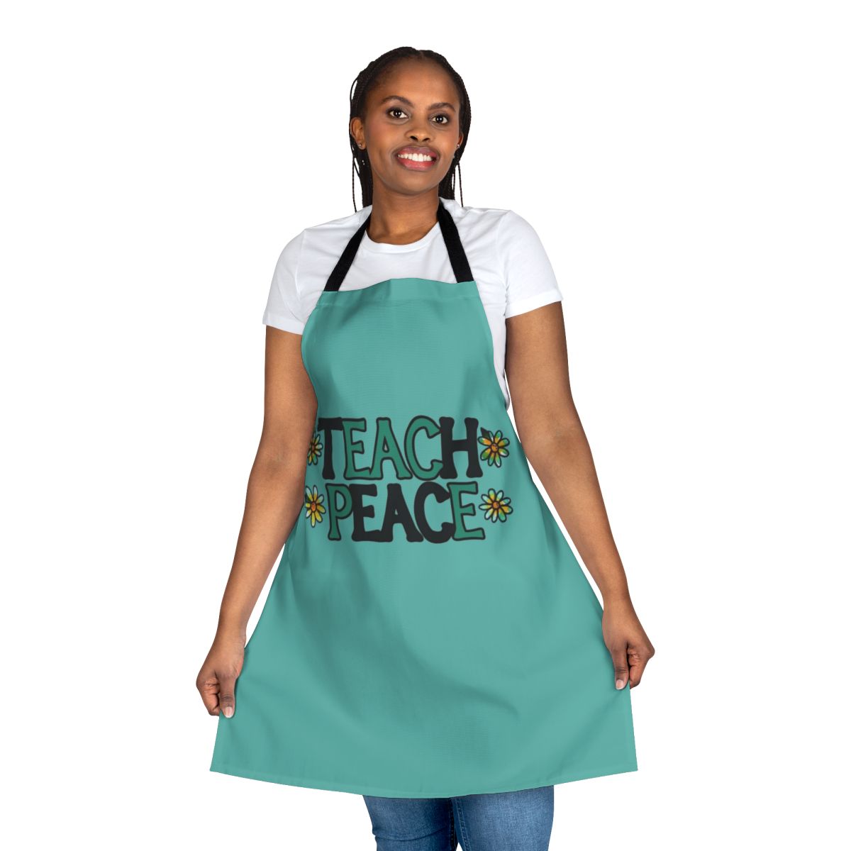 Teach Peace Apron for Teachers and Educators
