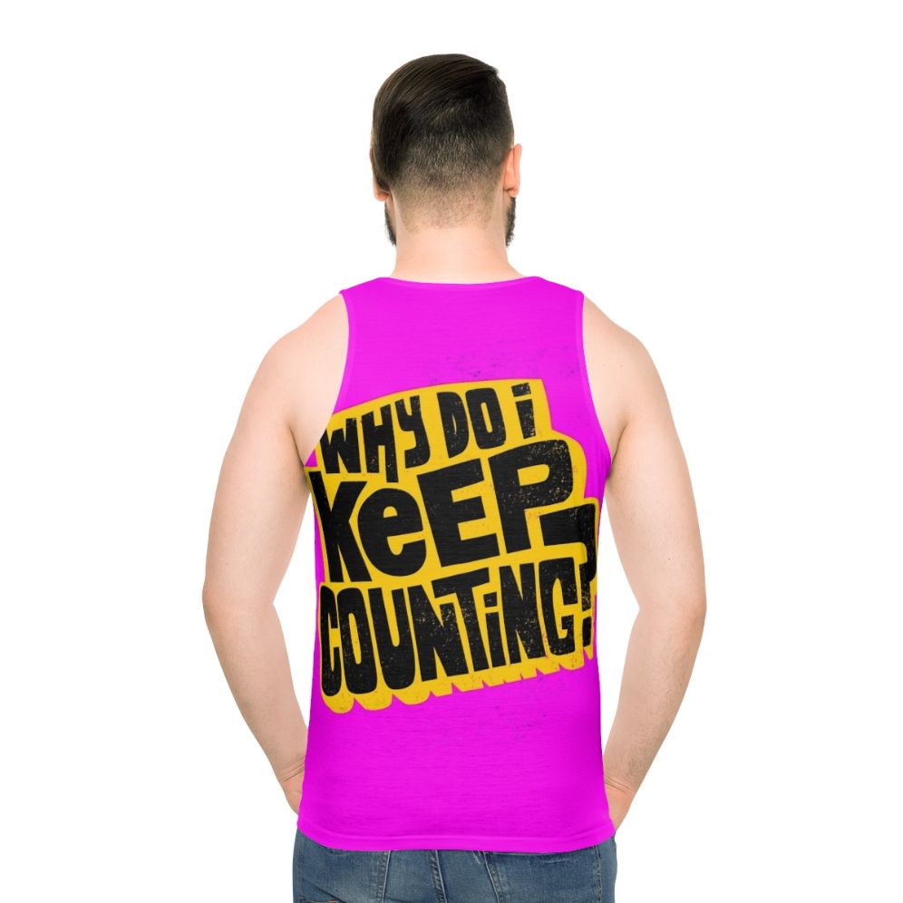 Inspiring unisex tank top with motivational typography